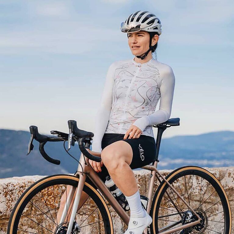 Womens long sleeve summer cycling jersey sale